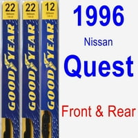 Комплект за чистачки на Nissan Quest - Premium