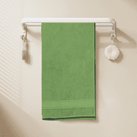 Magshion памучен лист за баня, огромен мек комплект за кърпа за баня, абсорбираща бърза суха чанти за баня за спа хотел, в, зелено