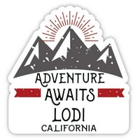Lodi California Souvenir Vinyl Decal Sticker Adventure очаква дизайн