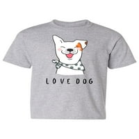 Тениска за любовни кучета Juniors -Image by Shutterstock, Medium